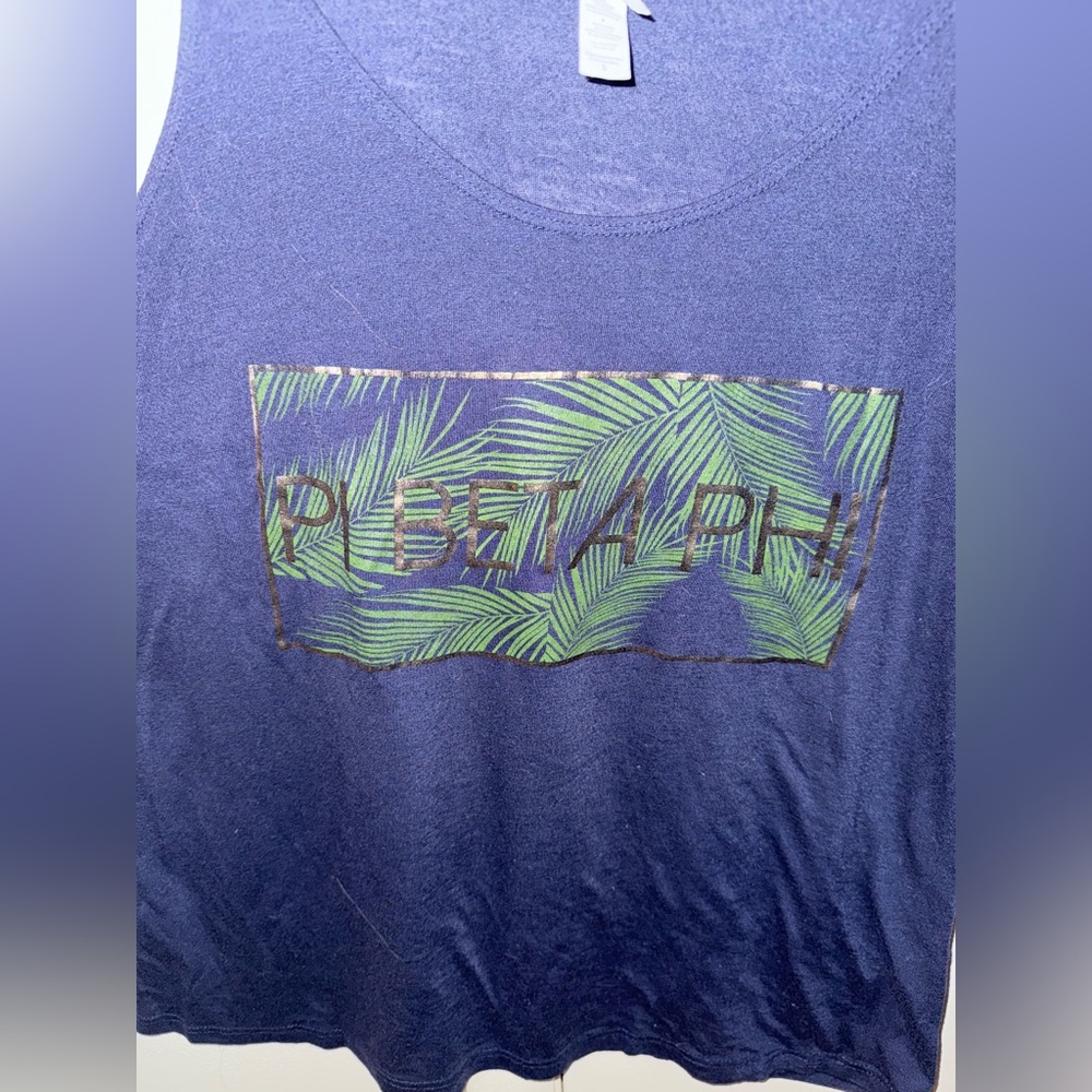 Abella Navy Blue Tank Top